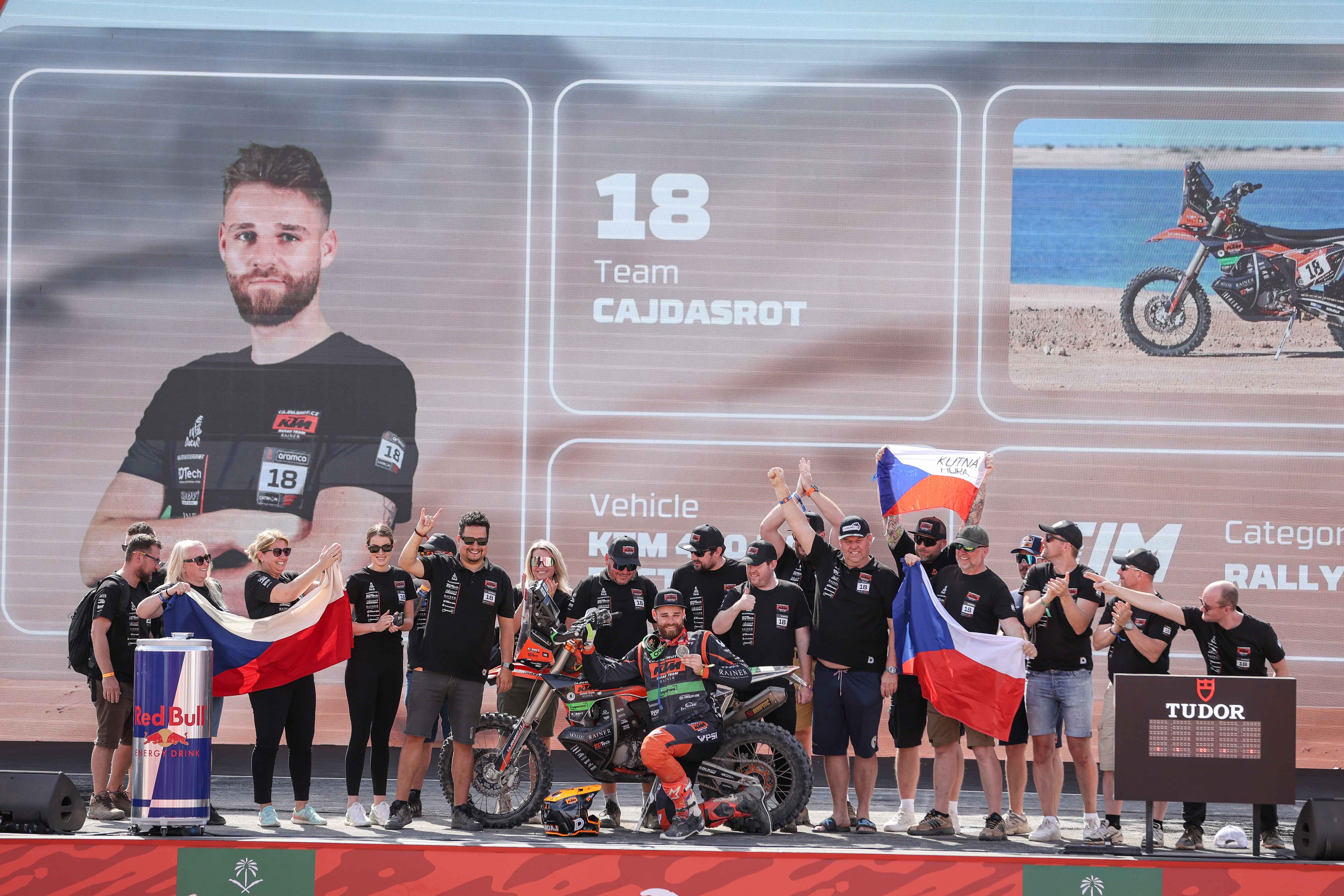 Dušan a Cajdašrot Dakar Team